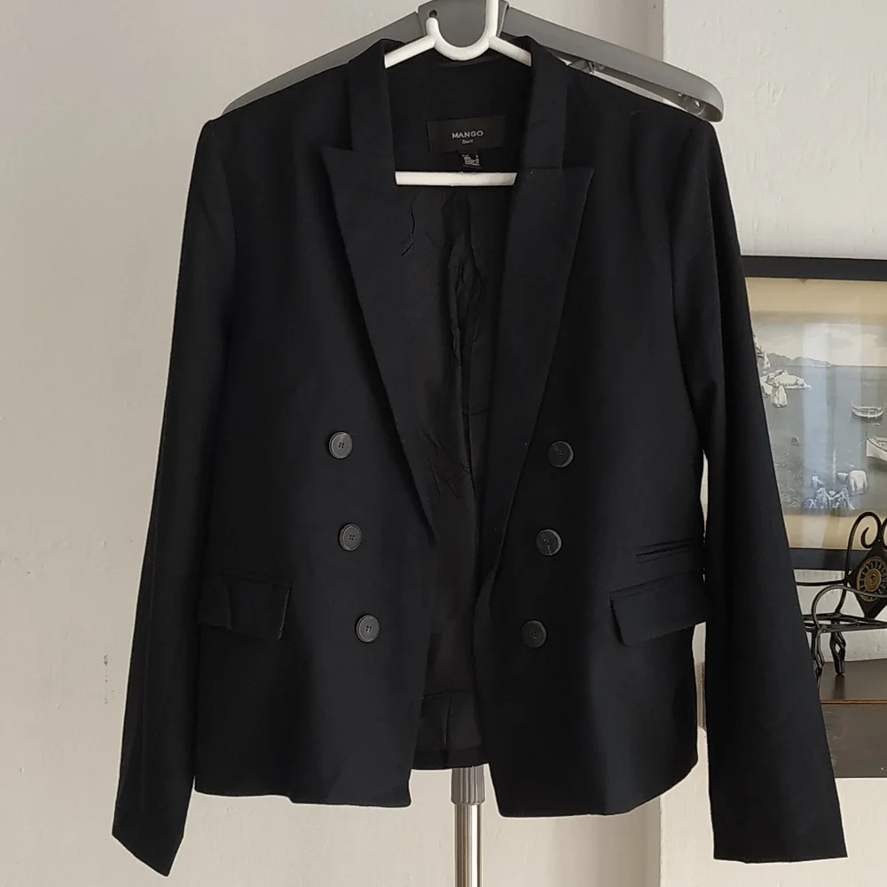 Mango Suit Blazer Black - Picture 16 of 17